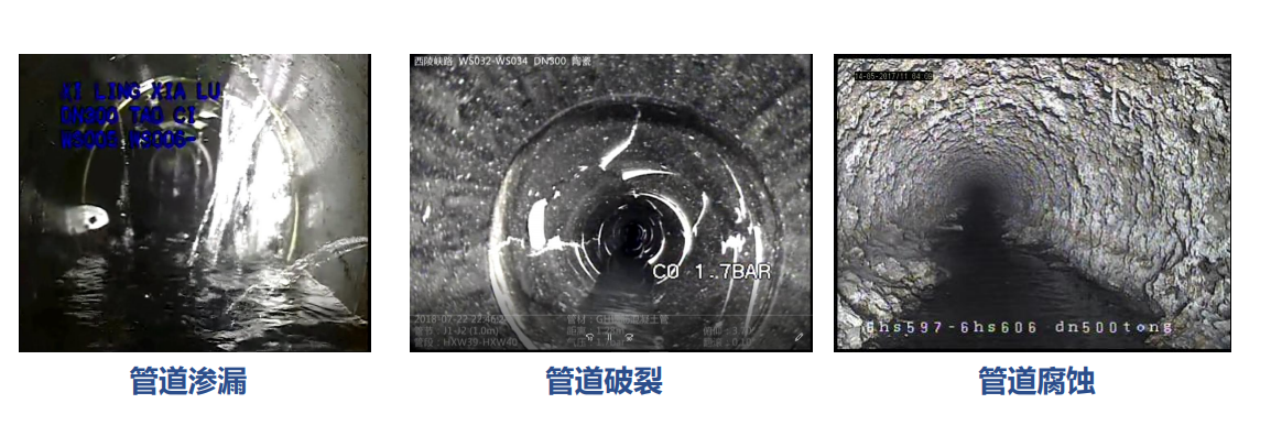 供水壓力管道側(cè)漏